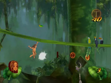 Tarzan (Europe) screen shot game playing